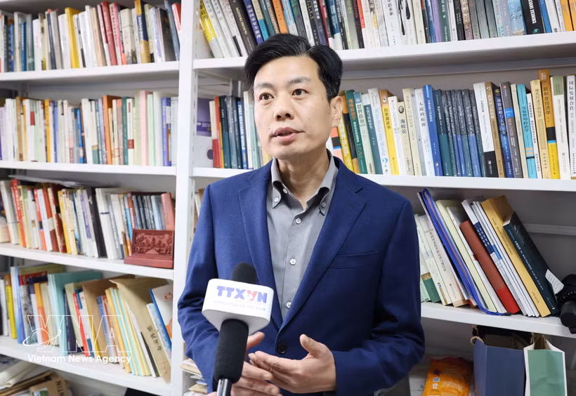 Cui Shoujun, de la Academia de Relaciones Internacionales de la Universidad Renmin de China