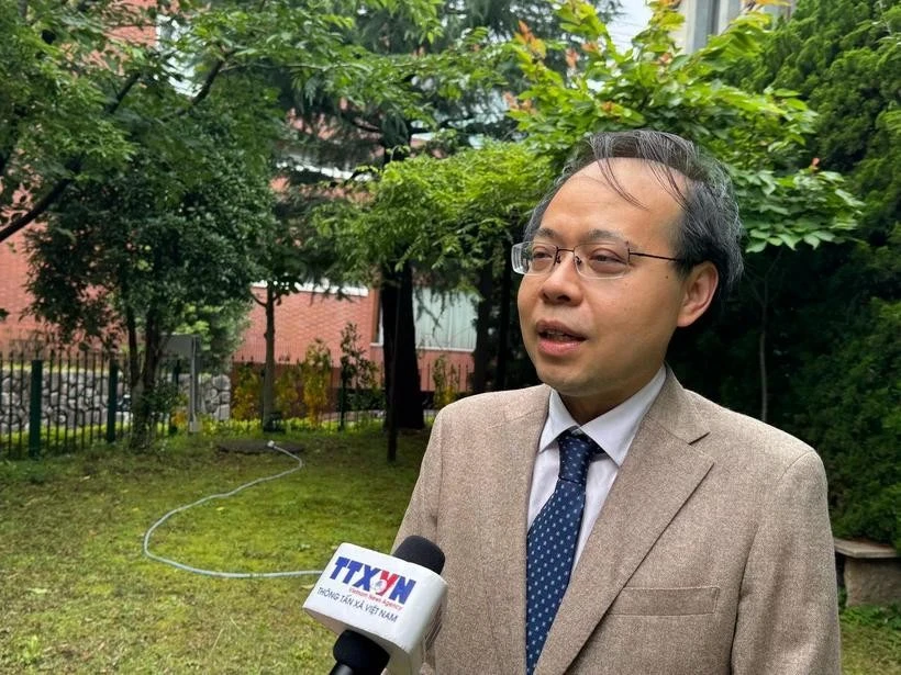 El profesor Pham Nam Hai, subdirector del Departamento de Electrónica del Instituto de Ciencia de Tokio en Japón (Fuente: VNA)