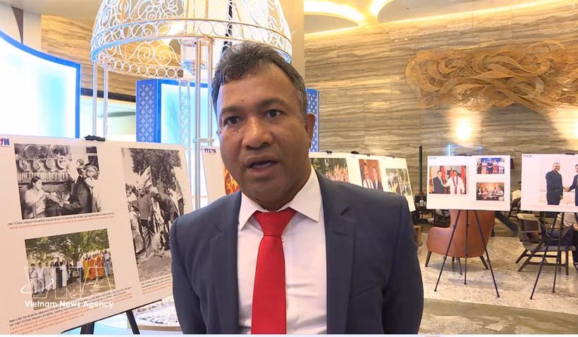 Lasantha Somaratne, director de Desarrollo Estratégico de Negocios de la empresa Hayleys PLC de Sri Lanka (Fuente: VNA)