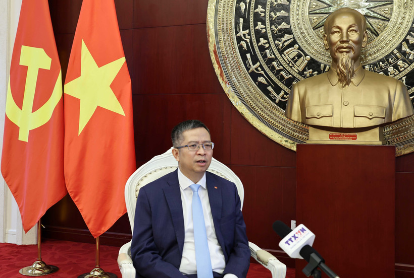 El embajador vietnamita en China, Pham Thanh Binh (Fuente: VNA)
