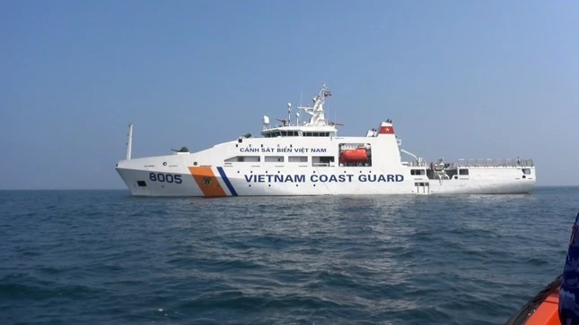 Un barco de la Guardia Costera de Vietnam (Fuente: VNA)