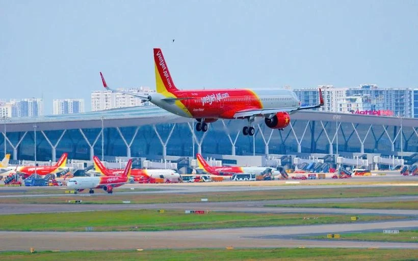 Un avión de Vietjet (Foto: Vietjet)