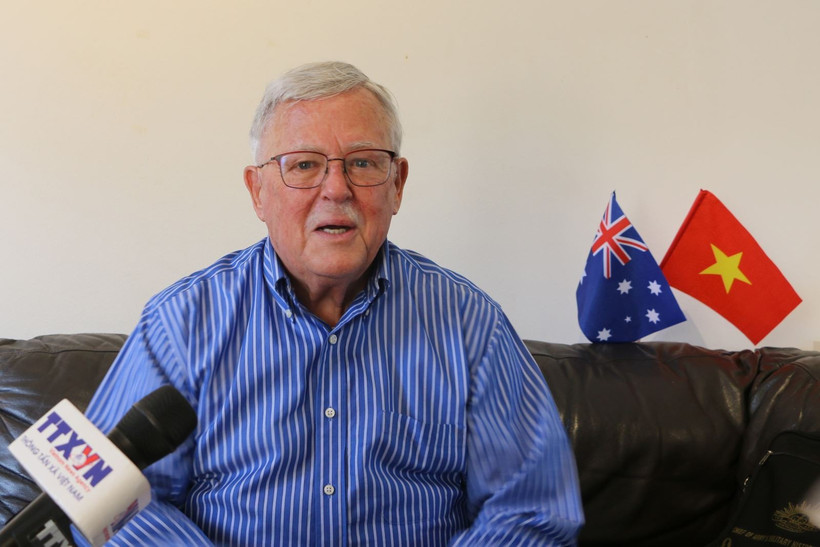 El profesor Carl Thayer, de la Academia de Defensa de Australia (Fuente: VNA)