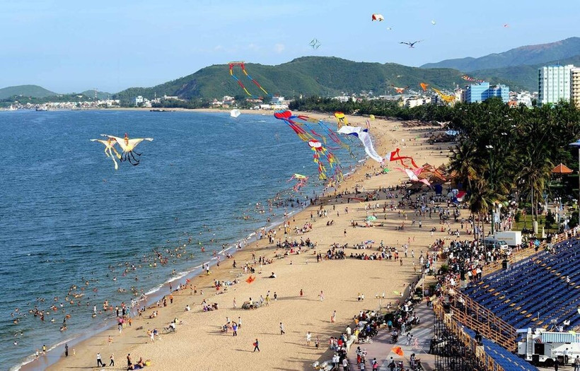La playa de Nha Trang en Khanh Hoa (Fuente: VNA)