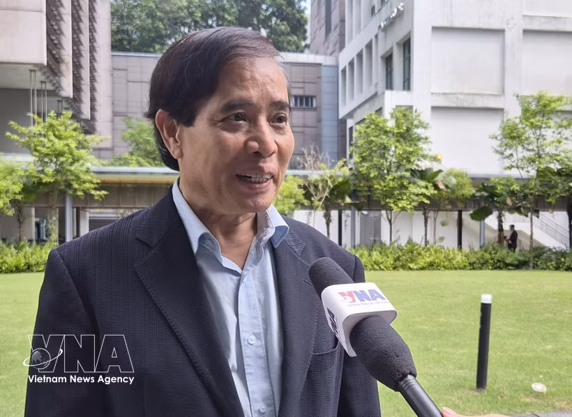 El profesor Vu Minh Khuong, de la Escuela de Políticas Públicas Lee Kuan Yew (Fuente: VNA)