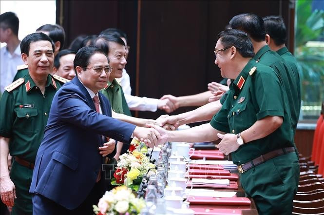 El primer ministro Pham Minh Chinh en la cita (Fuente: VNA)