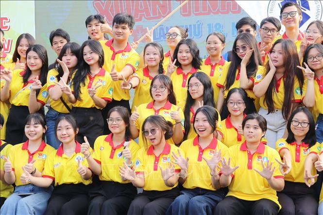 La Unión de Juventud de Ciudad Ho Chi Minh da inicio a la 18ª edición anual de la Campaña de Voluntariado de Primavera 2026 (Fuente: VNA)
