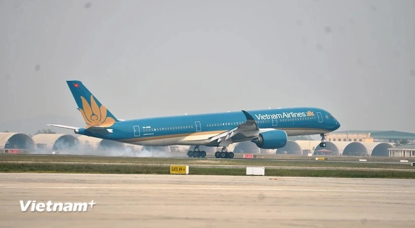 Vietnam Airlines operará vuelos directos Nha Trang – Busan. (Fuente: VNA)