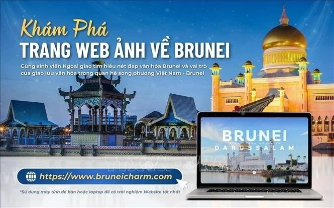 La Embajada de Vietnam en Brunei lanza un sitio web de fotografías con la dirección electrónica Bruneicharm.com (Fuente: Embajada de Vietnam en Brunei)