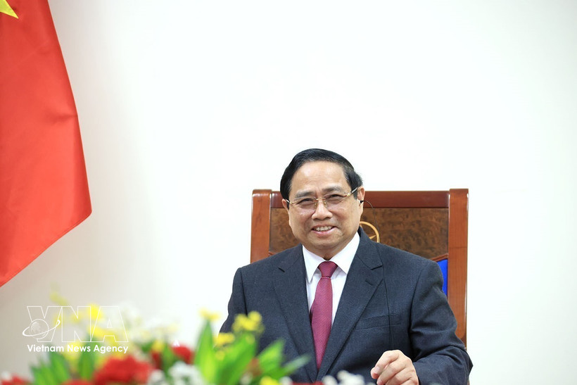 El primer ministro de Vietnam, Pham Minh Chinh (Fuente: VNA)