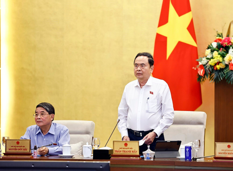 El presidente de la Asamblea Nacional de Vietnam, Tran Thanh Man (Fuente: VNA)