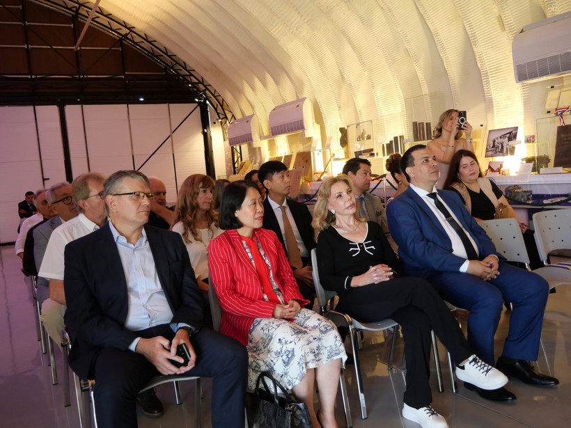 Delegados asistentes a la ceremonia. Foto: VNA