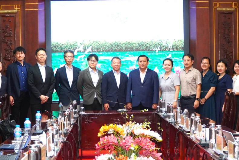 Provincia vietnamita coopera con socios japoneses en desarrollo de hidrógeno verde. (Foto: VNA)