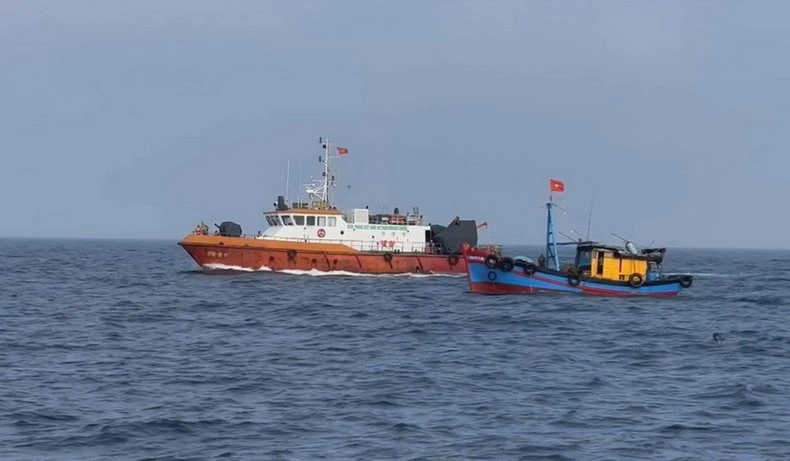 Provincia de Quang Tri endurece control en la salida de barcos pesqueros (Foto: VNA)