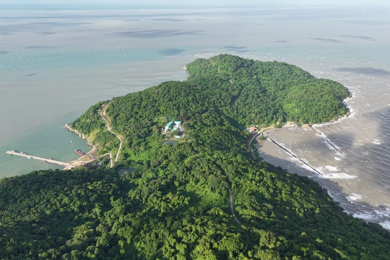 Una vista parcial del archipiélago de Hon Khoai, provincia sureña de Ca Mau.(Foto: VNA)