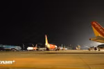 Los aeropuertos operarán vuelos nocturnos durante el Año Nuevo Lunar. (Foto: VNA)