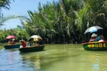 Tradicionales cabañas de bambú y palmas de agua renacen en Hoi An