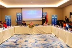 Nguyen Ngoc Tuan, vicesecretario del Comité del Partido Comunista de Hanoi y presidente del Consejo Popular municipal, interviene en la “Conferencia de Promoción de Inversiones, Comercio y Turismo Hanoi - Argentina 2024”. (Fuente: VNA)