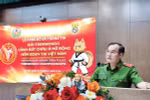 El viceministro de Seguridad Pública de Vietnam, Nguyen Van Long, habla en el evento. (Fuente: VNA)