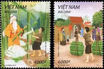 Promueven cuentos de hada vietnamitas en sellos postales. (Fuente:Internet)
