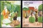 Promueven cuentos de hada vietnamitas en sellos postales. (Fuente:Internet)