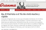 Prensa cubana alaba a Vietnam a 75 años de su independencia