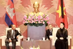 Máxima legisladora de Vietnam se entrevista con su par de Camboya
