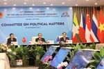 Efectúan reunión del Comité de Asuntos Políticos de la AIPA