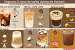 Degustar 6 tipos de cafés típicos de Vietnam 