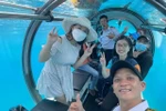 Los servicios submarinos de Vinpearl ofrecen experiencias emocionantes para los turistas. (Foto: baokhanhhoa.vn)