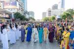  El Festival de Ao Dai es considerado uno de los productos turísticos únicos de Ciudad Ho Chi Minh. (Fuente: hanoimoi.vn) 