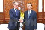 Recibe presidente vietnamita a embajadores salientes de Eslovaquia y Austria