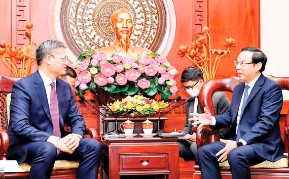 Fomentan cooperación entre Ciudad Ho Chi Minh y localidades chinas ảnh 1