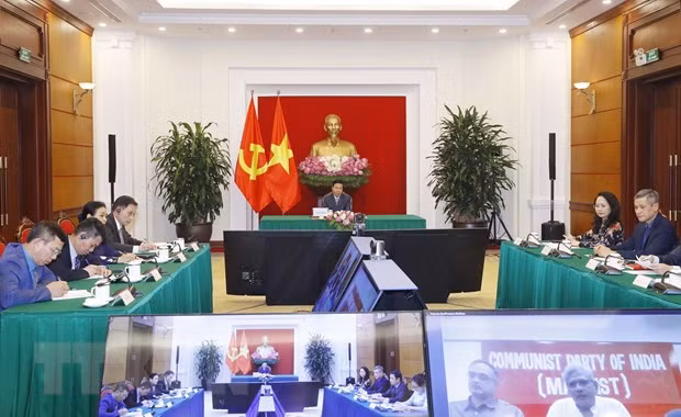 Fomentan relaciones entre Partidos Comunistas de Vietnam e India ảnh 1