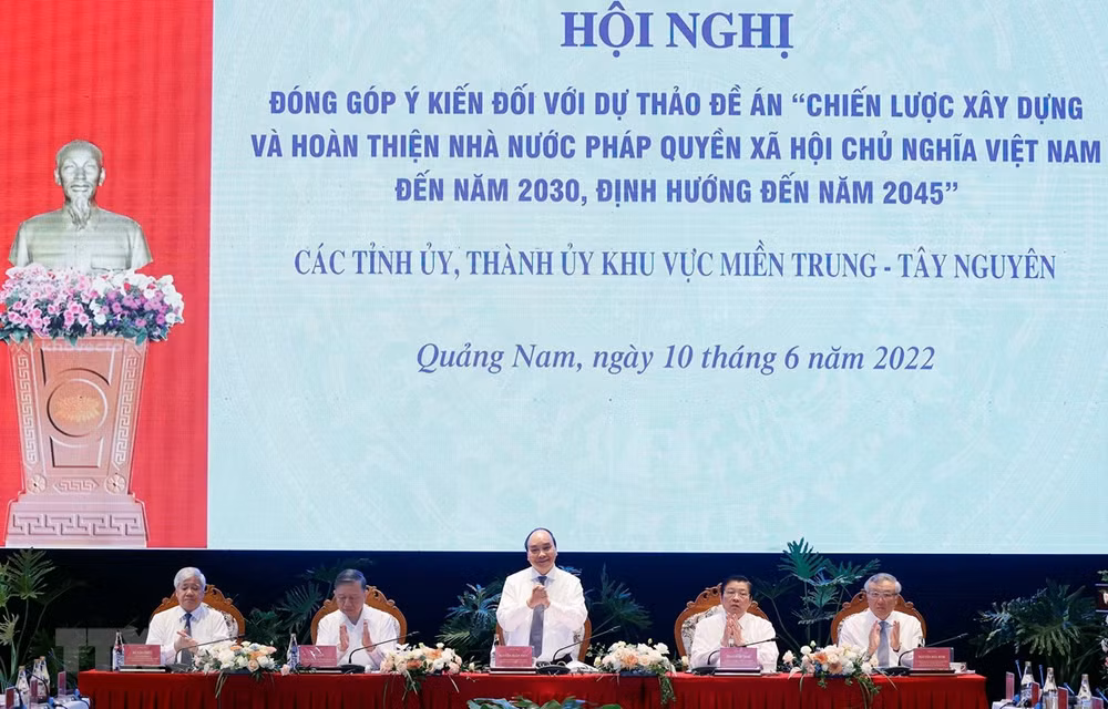 Evalúan construcción de Estado de derecho socialista en Vietnam ảnh 1