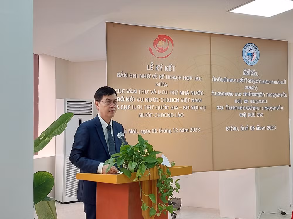 Cooperación en materia de archivos se estrecha entre Vietnam y Laos ảnh 2