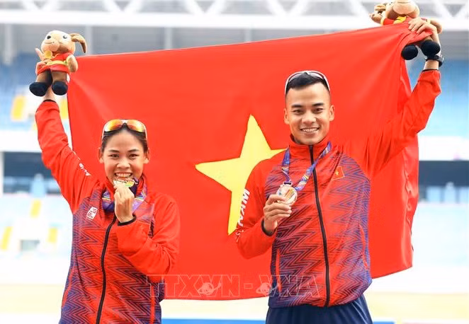 Supera Vietnam meta trazada de medallas conquistadas en SEA Games 31 ảnh 1