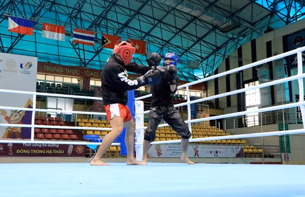SEA Games 31: Inauguran torneos de kickboxing en provincia vietnamita de Bac Ninh ảnh 1