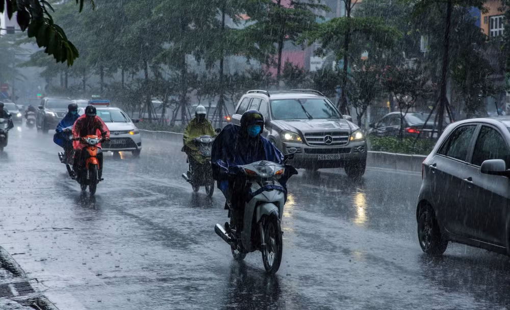 Región norteña de Vietnam permanece bajo lluvias intensas ảnh 1 Región norteña de Vietnam permanece bajo lluvias intensas ảnh 1