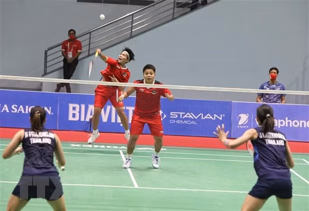SEA Games 31: Tailandia gana medalla de oro en bádminton por equipos femenino ảnh 1 SEA Games 31: Tailandia gana medalla de oro en bádminton por equipos femenino ảnh 1