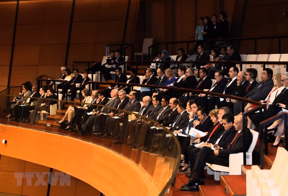 [Foto] Imágenes de la inauguración de octavo período de sesiones de Asamblea Nacional de Vietnam ảnh 8