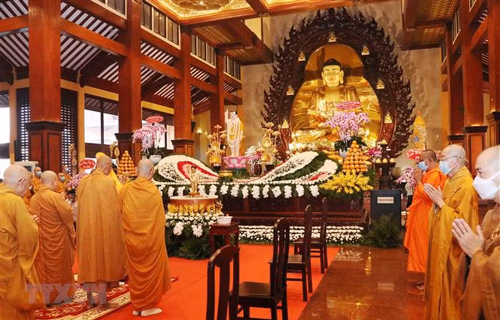 Conmemorarán en línea aniversario 40 de fundación de la Sangha Budista de Vietnam ảnh 1