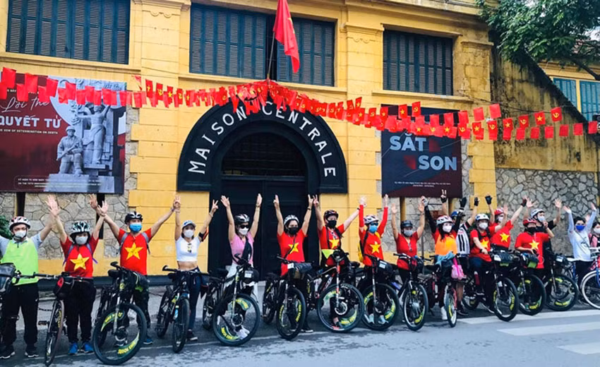 Lanzan tour en bicicleta por Hanoi ảnh 1