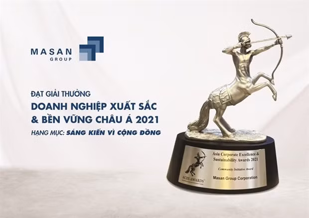 Grupo vietnamita Masan honrado con el premio a la sostenibilidad de Asia ảnh 1 Grupo vietnamita Masan honrado con el premio a la sostenibilidad de Asia ảnh 1