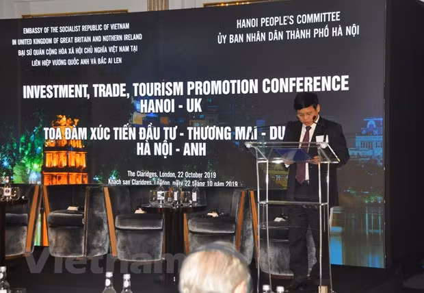 Presentan en Reino Unido potencialidades comerciales y turísticas de Hanoi ảnh 1