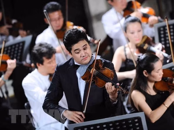 Reúnen músicos vietnamitas y estadounidenses en concierto en Ciudad Ho Chi Minh ảnh 1