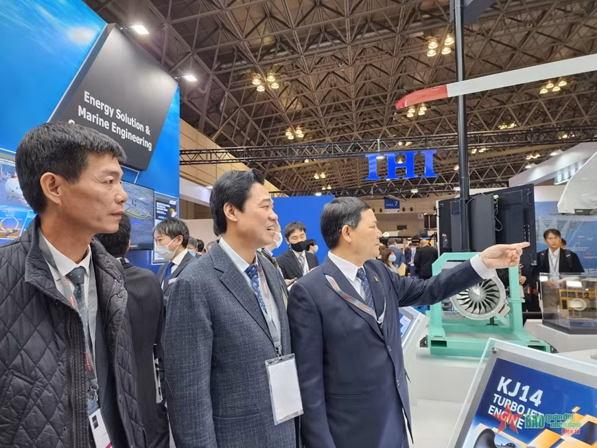 Vietnam asiste a Exposición de Equipamiento de Defensa y Seguridad en Japón ảnh 1