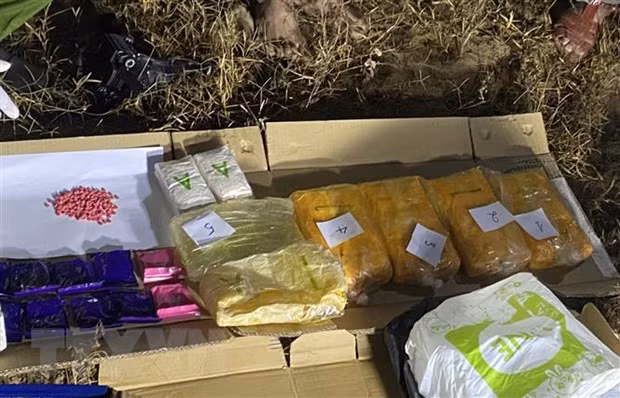Detienen a narcotraficante en provincia vietnamita ảnh 1