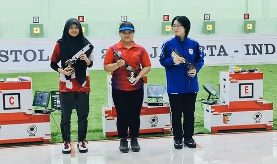 Cosecha Vietnam primer oro en Campeonato Asiático de Tiro 2023 ảnh 1