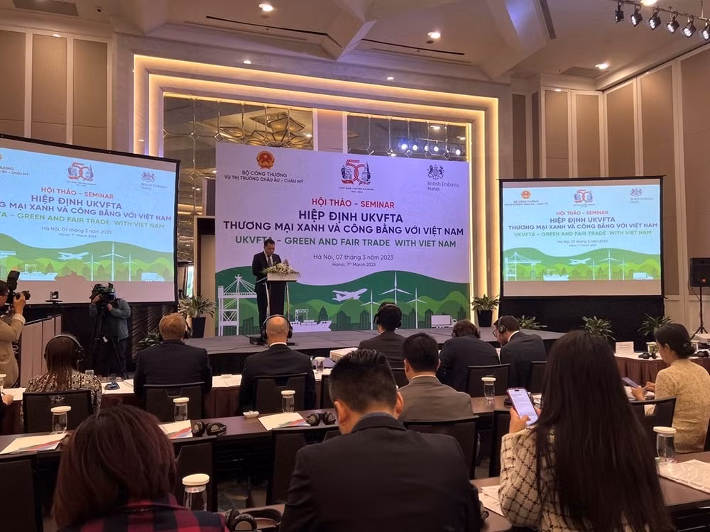 TLC entre Vietnam y Reino Unido promueve comercio justo y verde ảnh 1